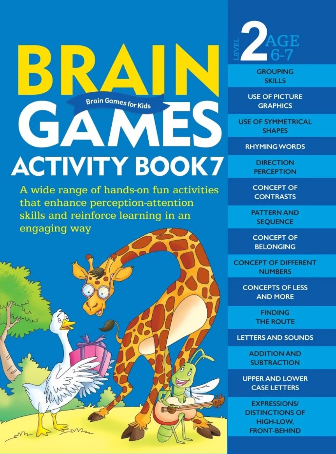 Brain Games for Kids : Brain Games Activity Book 7 : Level 2